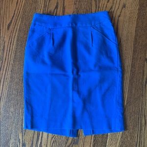 💗SALE💗 J Crew blue pencil skirt